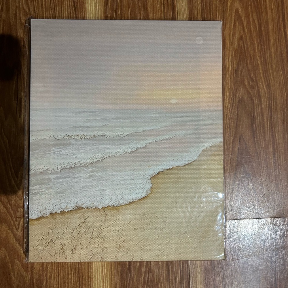 Small Beach Waves Canvas Art